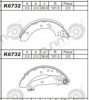 FORD USA 3N212200AA Brake Shoe Set